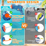 LQYoyz 2 Pack Water Guns for Kids Adults, Small Squirt Guns | Water Blaster for Boys & Girls, Water Toy for Swimming Pool, Beach & Backyard, Water Gun For Summer Games & Yard Parties