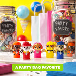 Ginsey Nickelodeon PAW Patrol 10-Piece Finger Puppet Set for Kids | Includes Rubble, Chase, Skye, Marshall, and Zuma | Durable, Latex-Free Plastic for Bath, Pool, and Educational Playtime.