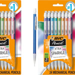 BIC Xtra-Precision Mechanical Pencils with Erasers, Fine Point (0.5mm), 24-Count Pack Mechanical Drafting Pencil Set