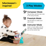 Baby Einstein and Hape Magic Touch Piano Wooden Musical Toddler Toy, Age 6 Months and Up