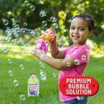 Fubbles Premium Non-Toxic Bubble Solution, 64oz, Made in USA