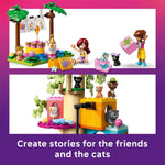 LEGO Friends Party & Tree House Building Toy, 42666, Pretend Play Blocks with 2 Minidolls for Kids 9+