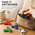 SCIONE Fidget Spinners 5 Pack - Fidget Toys Sensory Stress Relief Toys for Adults & Kids, Anxiety Reducing Fidget Spinners, Goodie Bag Stuffers for Students, Stress Relief Toys for Calming Down