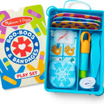 Melissa & Doug 25-Piece Toddler Doctor Play Set for imaginative medical play with preschool toys for girls and boys ages 3+