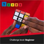 Rubik’s Cube, Edge, 3x3x1 Cube for Beginners, Single Layer Puzzle Problem-Solving STEM Toy, Problem-Solving Brain Teaser, Easter Basket Stuffer, Fidget Toy for Ages 8 & Up