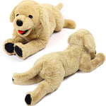 LotFancy Dog Stuffed Animals Plush, 21" Soft Cuddly Golden Retriever Plush Toys, Large Stuffed Dog, Puppy Dog Stuffed Animals, Easter Birthday Gift for Kids Girls Boys
