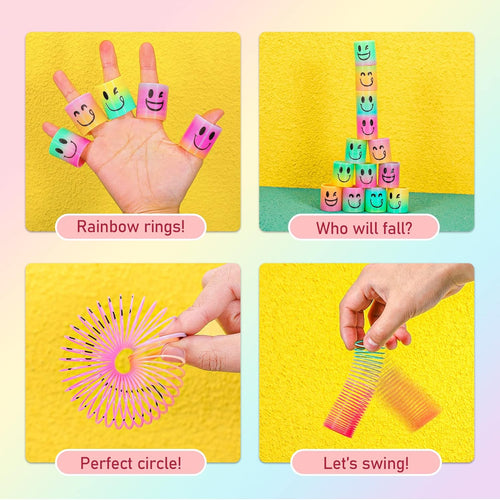 Azen 24-piece Mini Spring Party Favors for Kids, Birthday Party Gifts, Classroom Prizes, Small Bulk Toys