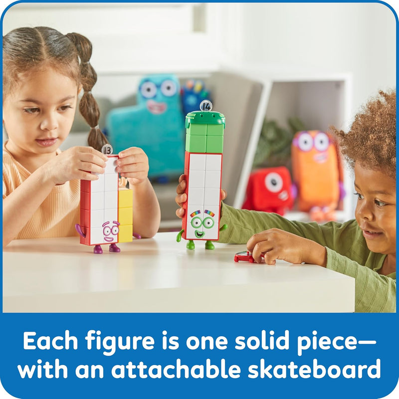 Numberblocks Friends Thirteen and Fourteen Figures Math Learning Toy for Kids 3-5