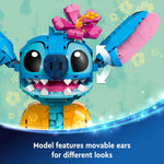LEGO Disney Stitch Toy Building Kit, 432 Pieces, 9+ Year Old Kids, Buildable Figure, Ice Cream Cone, Fun Gift