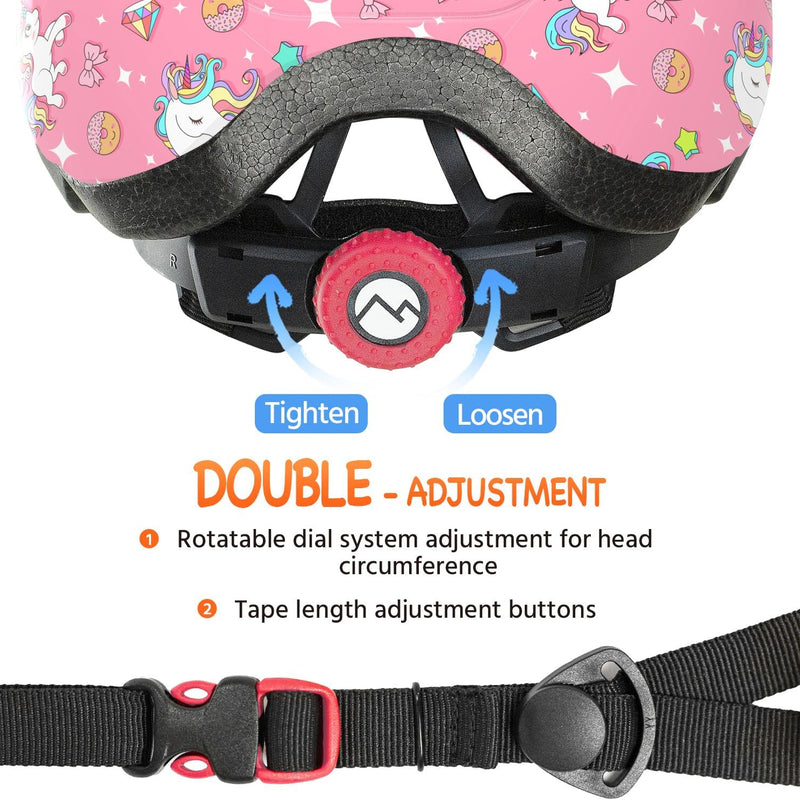 Mountalk Kids Bike Helmet for Infants to Youth Boys and Girls - CPSC and ASTM Certified