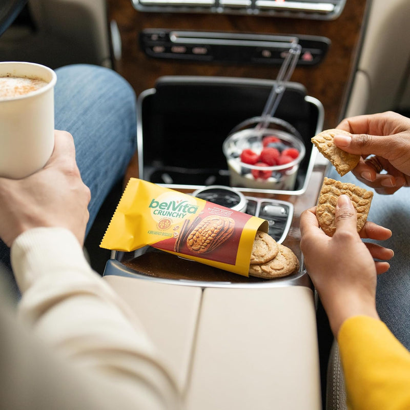 belVita Breakfast Bars Biscuits, Cinnamon Brown Sugar, Value Pack, 12 Packs