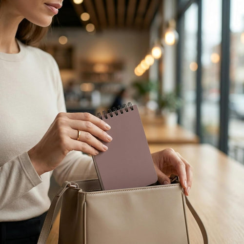 ZICOTO Aesthetic Pocket Notebooks Set Of 8 - Small 3x5 Spiral Notepads With Lined Pages - The Perfect Little Mini Note Pads to Stay Organized and Boost Productivity at Work or School