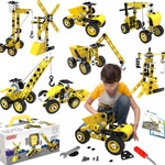 choopheme 10 in 1 STEM building block kit for kids ages 4-8, 5-7, 6-8, 8-10 year old boys and girls.
