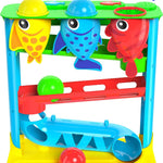 Move2Play, Feed The Fish | 30+ Fin-Tastic Songs & Phrases | Baby & Toddler Musical Toy | First Birthday Present for 1+ Year Old | Ages 6-24 Months | Boy & Girl Ball Drop Toy