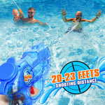 Mini Water Gun for Kids Toddler: 2 Pack Water Guns Soaker Squirts Blasters with Trigger for Boys Girls Bath Toys - Ideal Pool Toys Summer Outdoor Beach Fighting Play