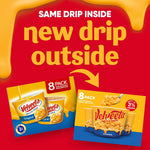 Velveeta Shells and Cheese Mac and Cheese Dinner, 8 Cups, Original, 2.39 oz | for Easy Snacks or Dinner Sides MADE WITH REAL CHEESE