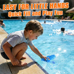 Mini Water Gun for Kids Toddler: 2 Pack Water Guns Soaker Squirts Blasters with Trigger for Boys Girls Bath Toys - Ideal Pool Toys Summer Outdoor Beach Fighting Play