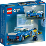 LEGO City Police Car Toy Set with Officer Minifigure for Kids 5 Plus Years Old - Adventures Series