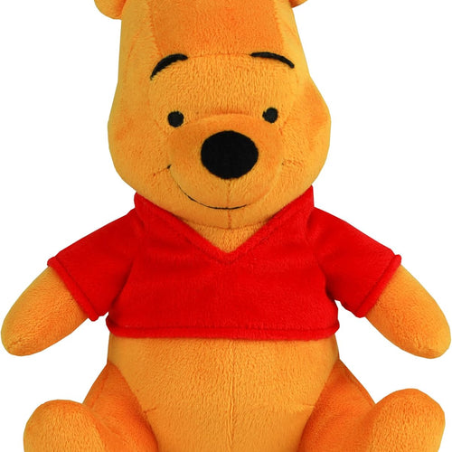 Disney Collectible 7.2-inch Winnie the Pooh Beanbag Plush, Super Soft Plush Fabric, Kids Toys for Ages 2 Up by Just Play