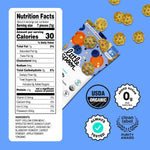 Little Spoon Blueberry Carrot Meltable Baby Wheels, 1 Oz Bag, 4 Pack | Organic Corn, Quinoa & Sorghum, No Added Sugar Snacks, Encourages Self-Feeding, For Babies 6+ Months