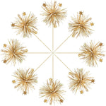 30Pcs Foil Firework Cupcake Toppers: Premium Decorations for Birthdays, Parties & Desserts