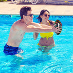 Jasonwell Pool Beach Water Football - Strong Grip Waterproof Football for All-Weather Play Pool Toys Beach Games Outdoor Sports Lake Toy Christmas Birthday Gifts for Kids Boys Teens Adults
