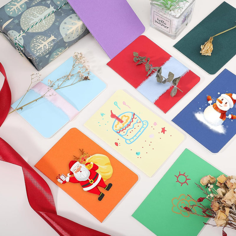BESARME 16 Pack Mini Notebooks Bulk, A6 Small Lined Pocket Notebook Prizes for Kids Classroom Student Birthday Gifts from Teacher School Supplies Bulk