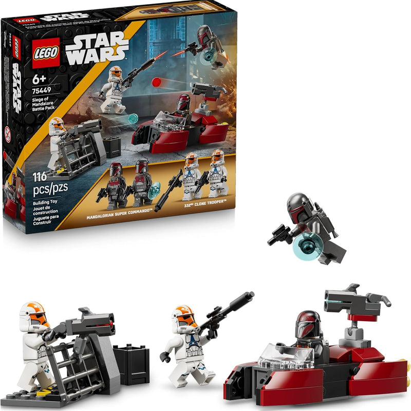 Join the Battle with LEGO Star Wars Siege of Mandalore Battle Pack, Ages 6+