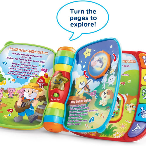 VTech Musical Rhymes Book, Red