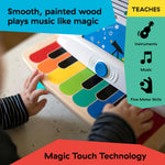 Baby Einstein and Hape Magic Touch Piano Wooden Musical Toddler Toy, Age 6 Months and Up