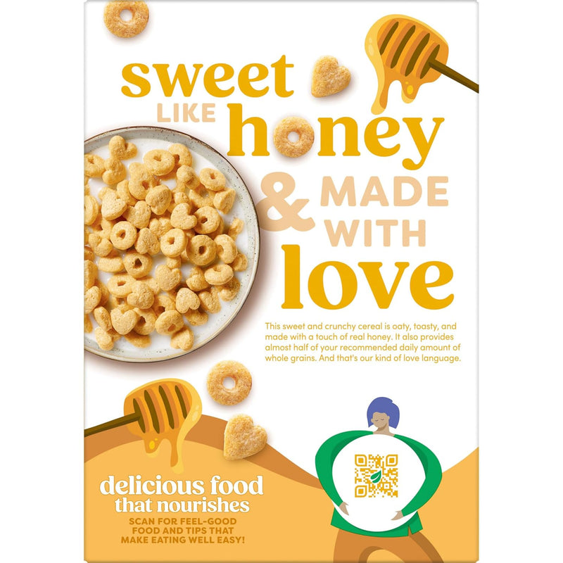 Kashi Honey Toasted Breakfast Cereal 13.6oz | Organic, Whole Grain
