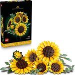 LEGO Botanicals 6-piece Sunflower Bouquet Set, Gifts for Adults, Ages 18+, Artificial Flowers Home Decor