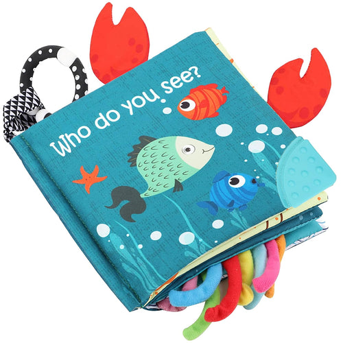 Soft, Interactive Baby Books & Toys: Sensory Exploration & Early Learning