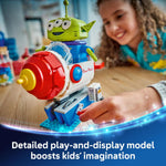 Disney Toy Story Alien Building Toy for Kids Ages 9+ with Movable Parts and Arcade-Style Ride