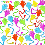 100PCS Glitter Slap Hands for Kids 4-8 Party Favors Goodie Bag Stuffers Classroom Prizes Bulk Mini Treats