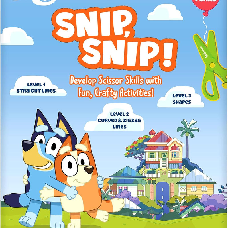 Skillmatics scissor skills activity book, 25 cutting activities for preschoolers, felt craft kit for kids aged 3-7