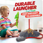 Ninja Blast Dinosaur Toy Rocket Launcher for Kids Toys for Kids 3-5 5-7 4-6 - Outdoor Toys for Kid Ages 4-8 - 3 4 Year Old Boy Birthday Gift - Gifts for Boys Age 3 4 5 6 Years Toy for Toddlers
