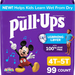 Pull-Ups Boys' Potty Training Pants, Size 4T-5T, 99 Count