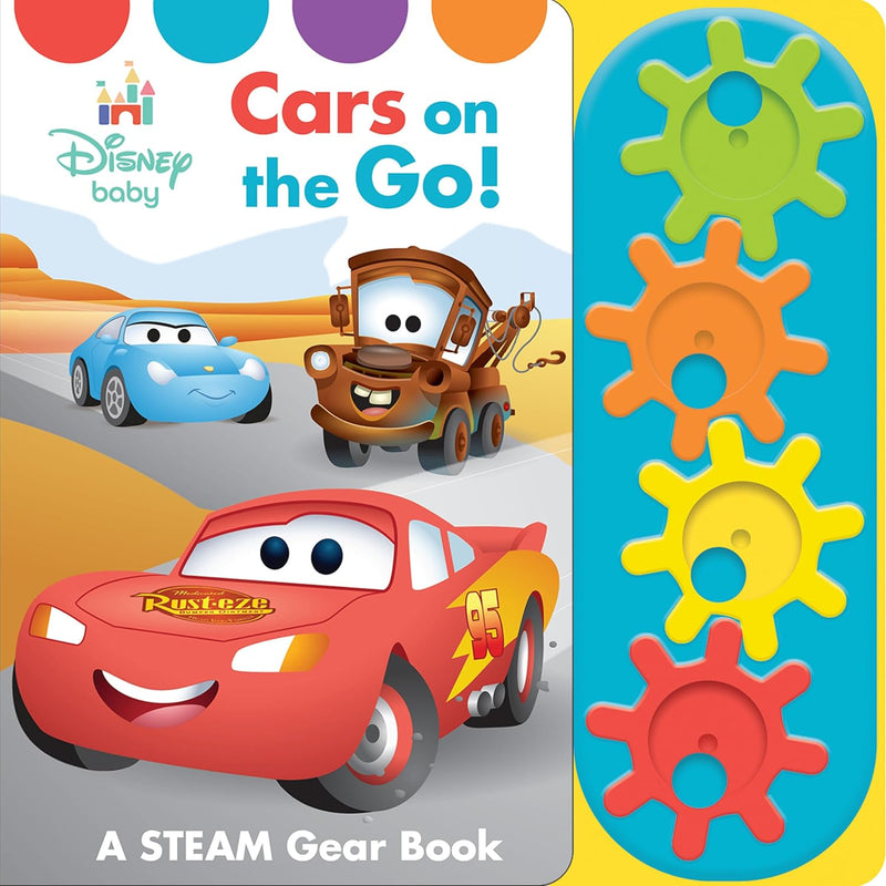 Disney Baby STEM learning sound book with Cars theme for kids