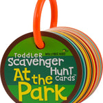 Toddler Outdoor Scavenger Hunt Cards at The Park, Toddler Games, Gifts for Ages 2, 3, 4