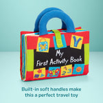 Melissa & Doug K's Kids My First Cloth Book for Babies and Toddlers Early Learning Developmental Soft Activity