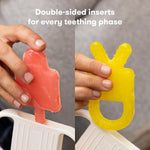 Frida Baby Silicone Teething Toy, 4-in-1 Teether for Babies and Infants