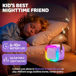 IROO Mini Karaoke Machine for Kids with Wireless Mics and Colorful Lights, Bluetooth 5.3, Ages 4+ Years Old