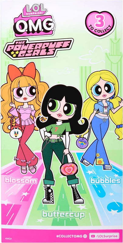 LOL Surprise OMG The Powerpuff Girls Doll - Buttercup