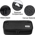 WEMATE Pencil Case, Large Storage Organizer, Makeup Bag, Teacher Must - have, Big Pencil Pouch, Marker Case for College