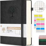 Lined Journal Notebook -365 Pages A5 Thick Journals for Writing Ruled Notebook, Hardcover Leather Journal for Women Men Daily Journal Notebook for Work, Note Taking, 100Gsm Lined Paper( 5.75'' X 8.38'' Green)