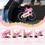 14/16/18 Inch Kids Bike for Boys and Girls with Training Wheels and Dual Handbrakes