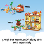 LEGO Bluey Playground Fun with Bluey and Chloe Sensory Building Blocks, Preschool Pretend Play & Learning Toys for Kids, 4 Year Old Girl & Boy Birthday Gifts