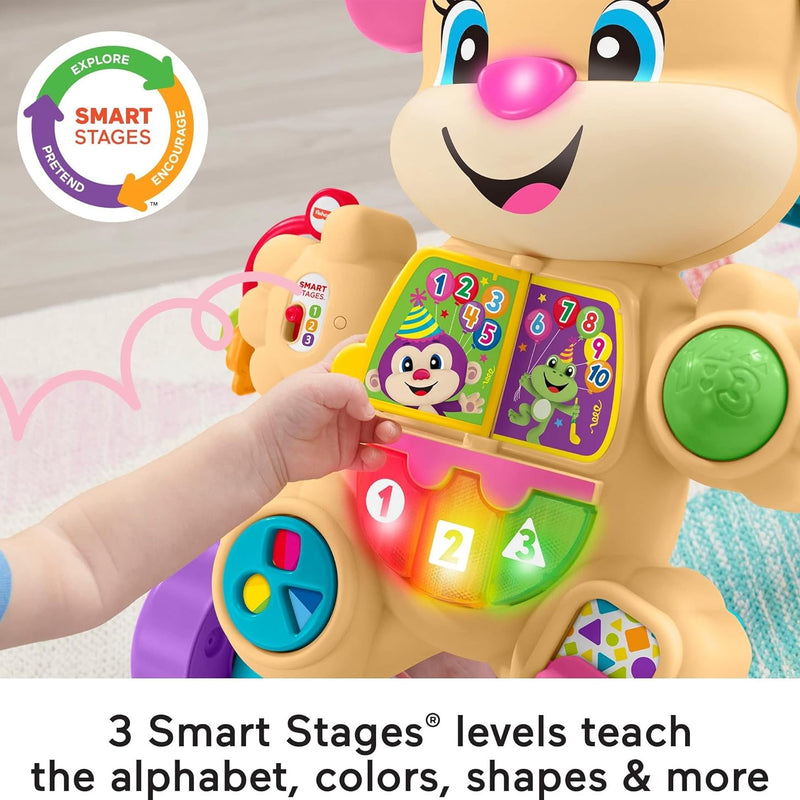 Fisher-Price Laugh & Learn Smart Stages Sis Walker for Infants Ages 6+ Months