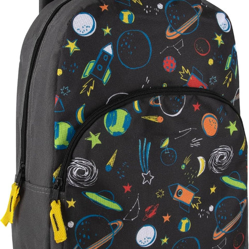 Trail maker 15 Inch Kids Backpacks for Boys & Girls | Preschool, Kindergarten, Elementary School Backpacks with Adjustable, Padded Straps (Stellar Space)